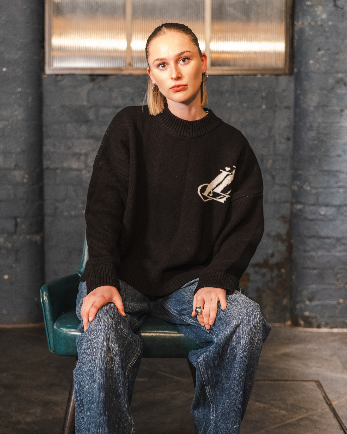 The Black Knit.