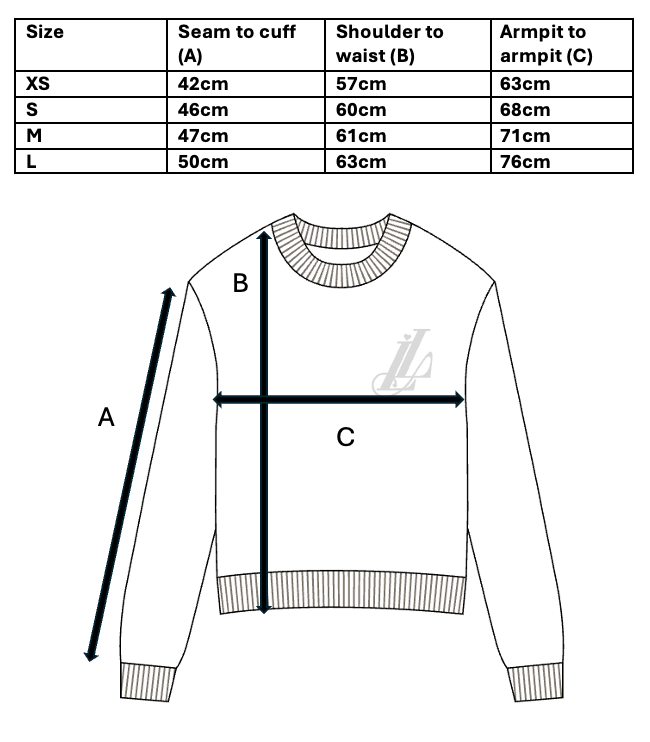 The Cream and Brown Knit.