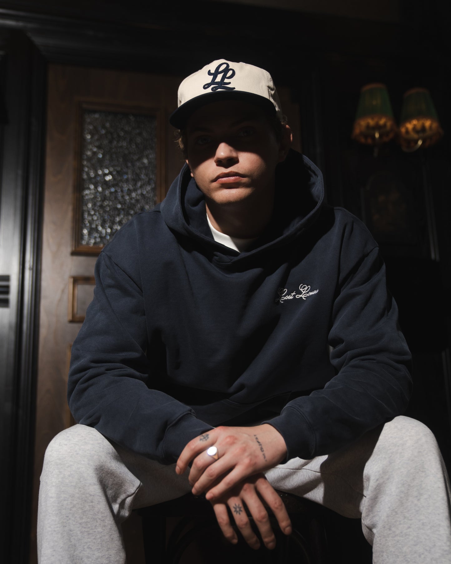 Navy Hoodie