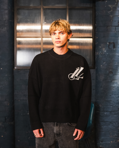 The Black Knit.