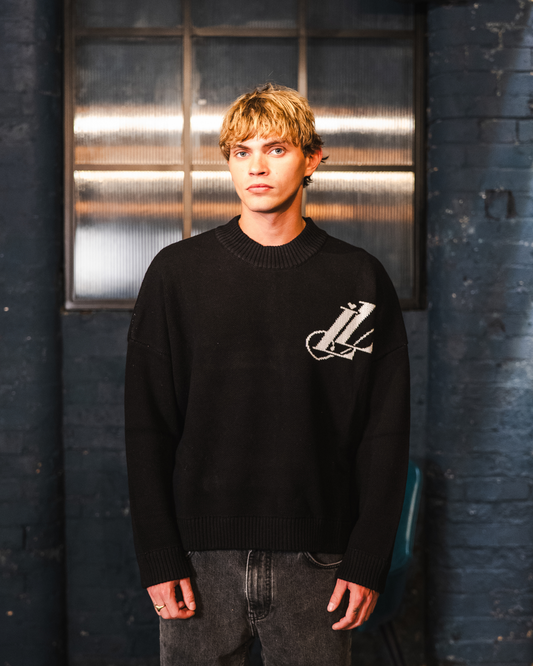 The Black Knit.