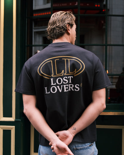 Signature Graphic T-shirt Dark Navy