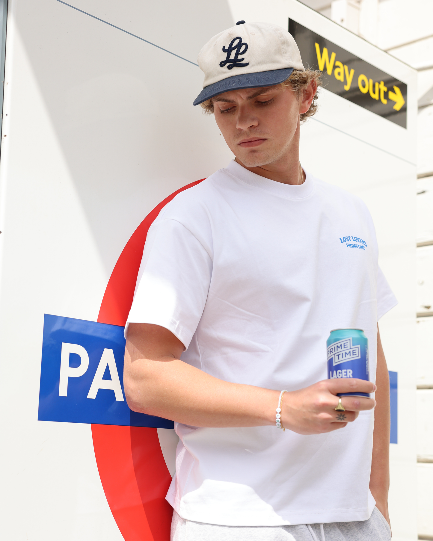 Primetime Tee White