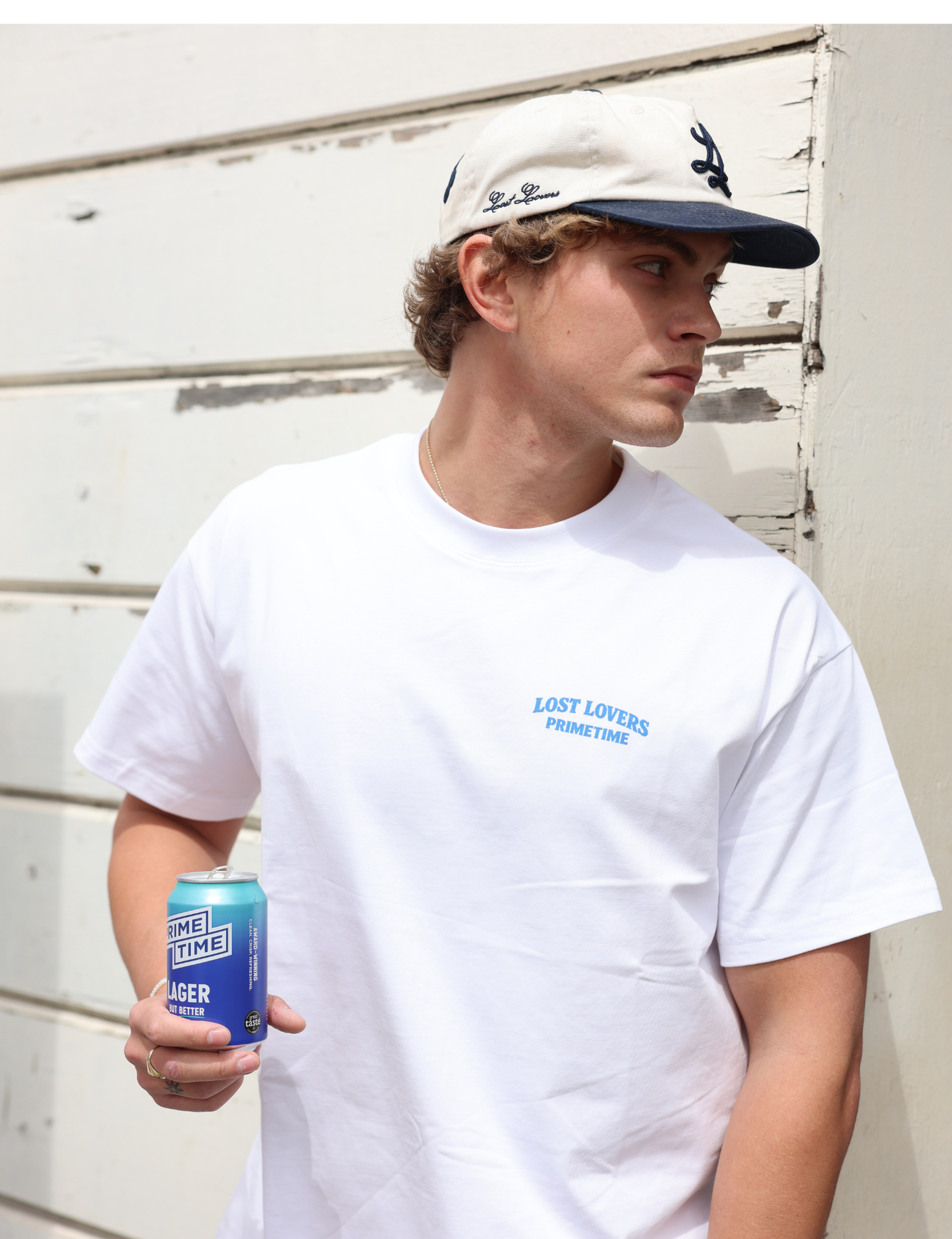 Primetime Tee White