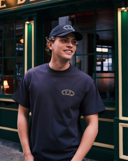 Signature Graphic T-shirt Dark Navy