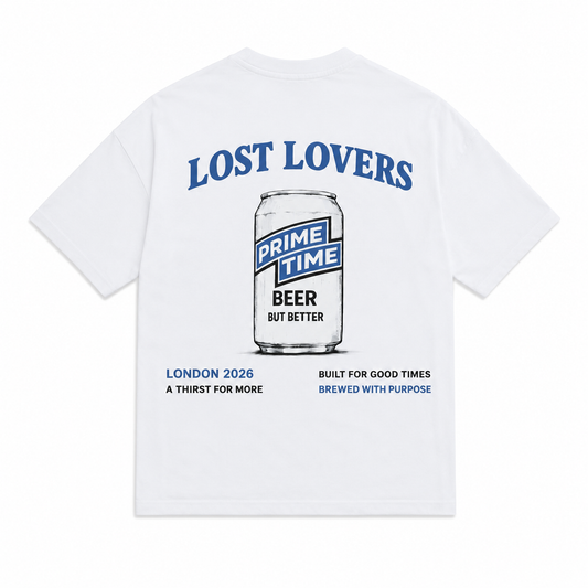 Primetime Tee White