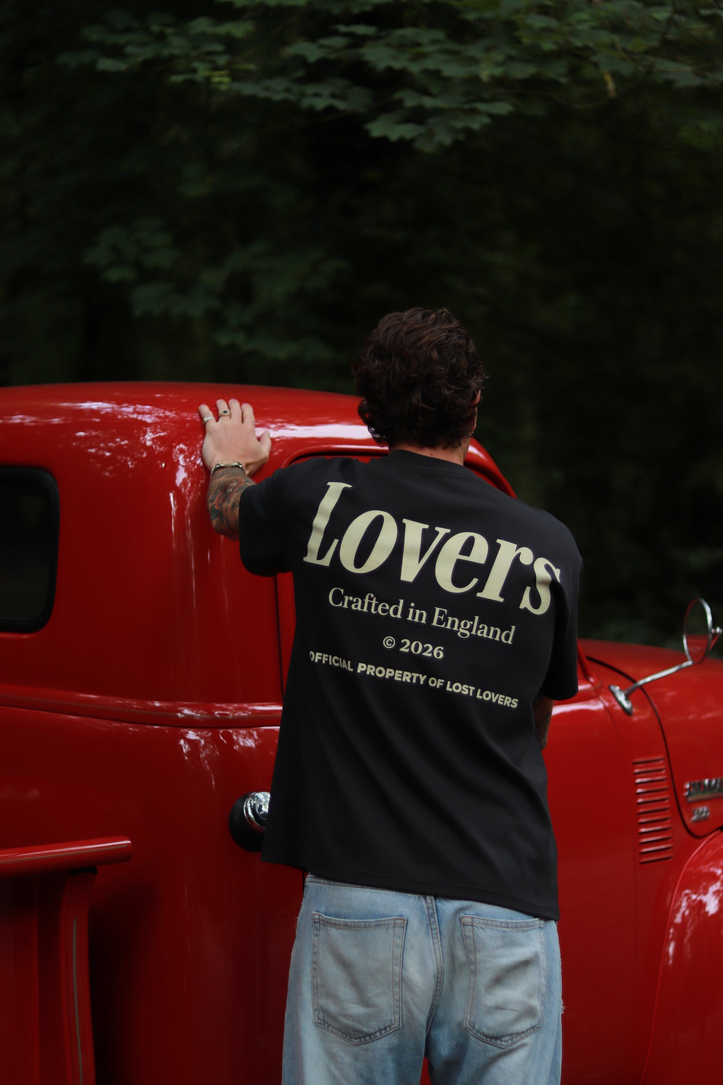 Lovers Navy T-shirt