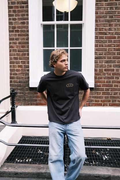 Signature Graphic T-shirt Dark Navy