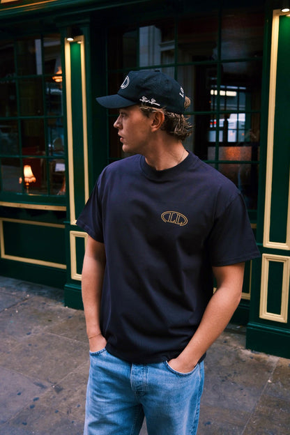 Signature Graphic T-shirt Dark Navy