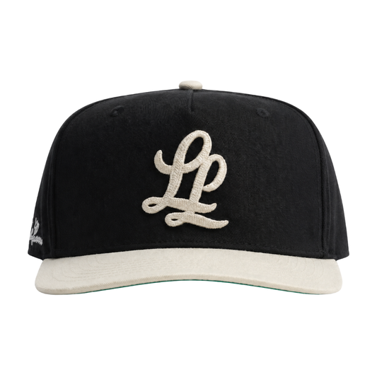 Black and Cream Cap