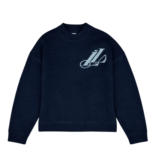 The Navy Knit.